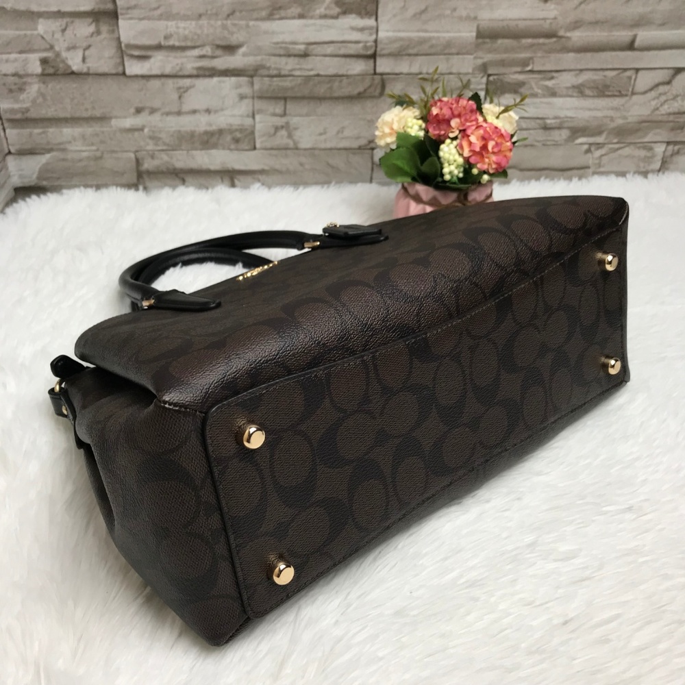 👜COACH🌺SAGE CARRYALL 11 1/2" - Picture 4 of 8
